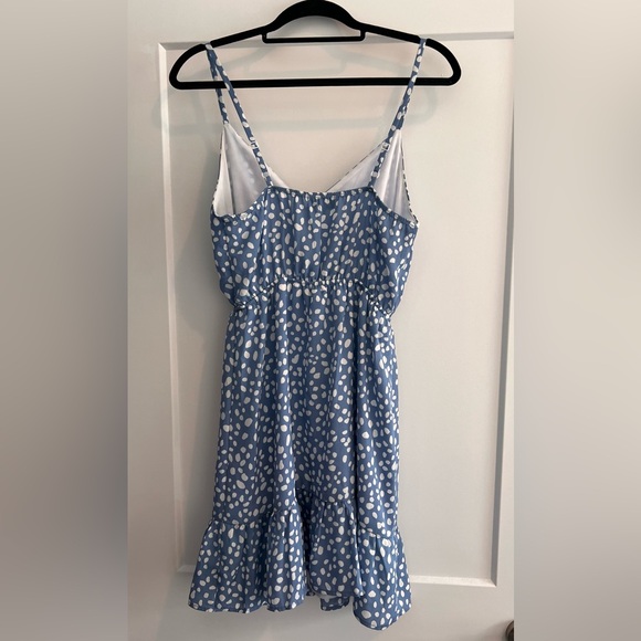 Gilli summer dress in blue size small - Picture 2 of 2